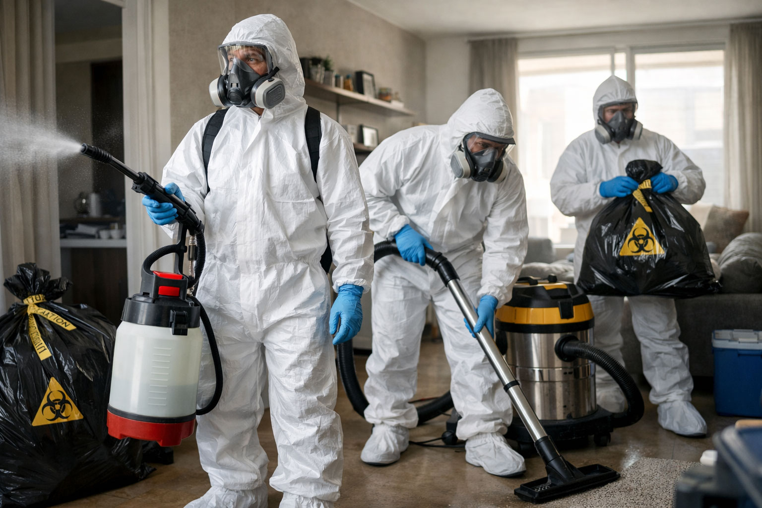 Équipe de décontamination ExpertProtect3D